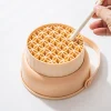 Fabricante maquillaje personalizado cepillo de limpieza cuencos maquillaje belleza puffs caja de limpieza huevos de maquillaje de silicona para secar artefactos herramientas set Specification image